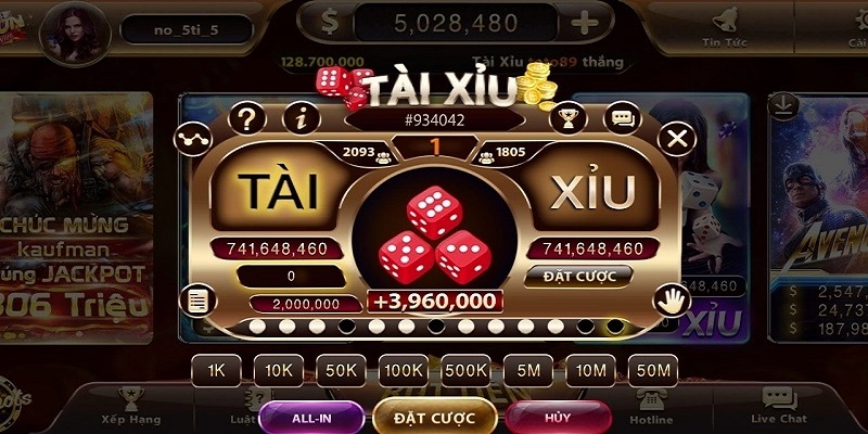 Tài xỉu livestream tại sv88